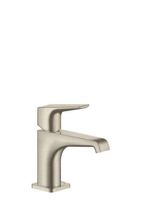 AXOR-HG-AXOR-Citterio-E-Einhebel-Waschtischmischer-90-mit-Hebelgriff-fuer-Handwaschbecken-mit-Ablaufgarnitur-Brushed-Nickel-36112820 gallery number 1